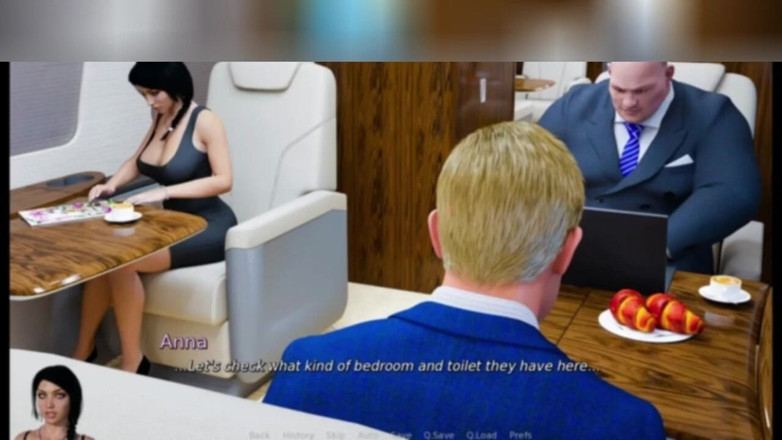 3DXXXTEEN2 Cartoon: Anna goes on an anal business trip. 3D porn cartoon sex