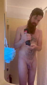 Großer schwanz in der dusche