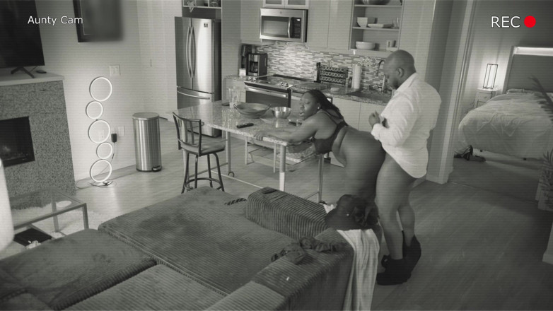 Dark Wet Dreemz: Caught Stepauntie Fuckin on the Security Cameras