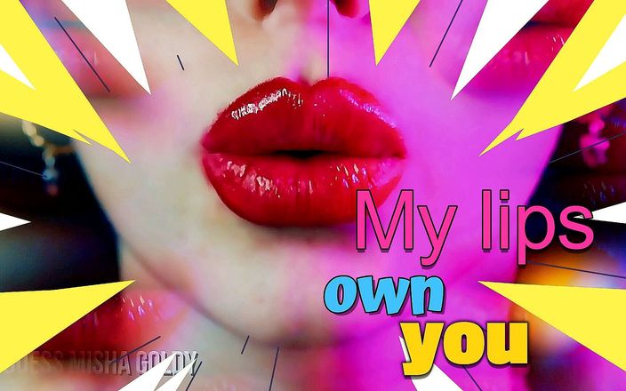 Goddess Misha Goldy: Scurgere fascinantă a portofelului! Buzele mele te stăpânesc pe tine și...