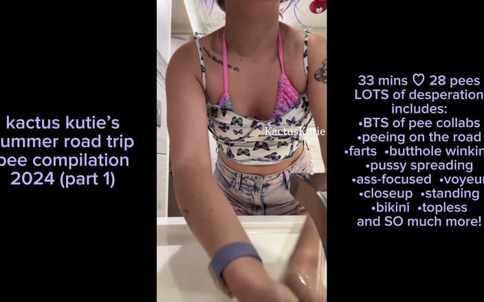Kactus kutie: Sommar road trip kissa samlingsvideo del 1