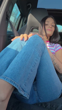 Zoe's Agony of Squirting in My Car