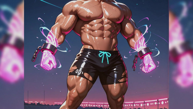 Erotic Man: Muscle Fantasy Men Ai diavoorstelling