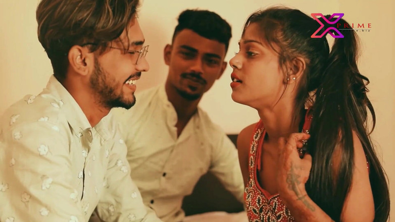 Indian Erotica: Hottest Indian Threesome Sex With Beautiful Girl