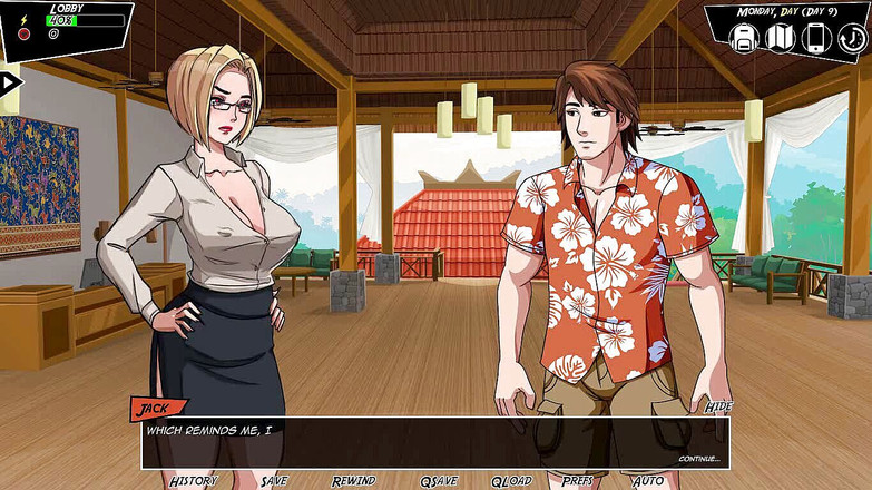 Dirty GamesXxX: 天堂欲望：为了她的饮食 - 第25集