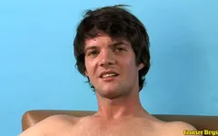 David Cassidy's Ugly Stepcousin Beats off Cock Meat Cums on Own Tummy, Ho!