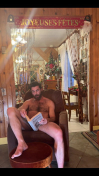 Relaxing and Reading a Book