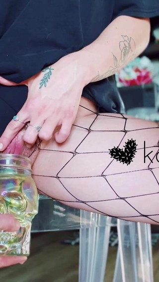 Thumbnail of Filling up My Skull Cup... with My Kute Pee!