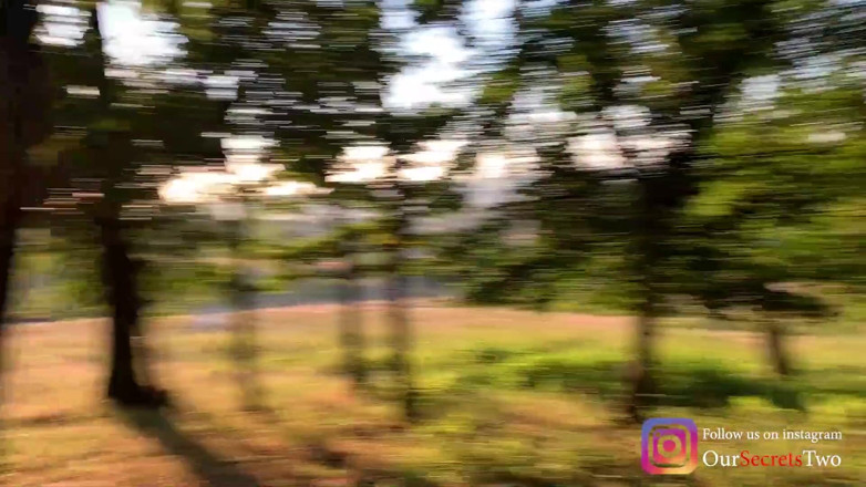 Our Secrets: Cum in her panties while hiking in the woods - very...