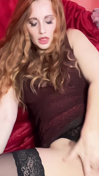Solo Pussy Play Tease & Orgasm in My Fave Stockings