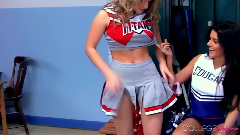 College Uniform: 啦啦队长以candice collyer、fiona g为特色