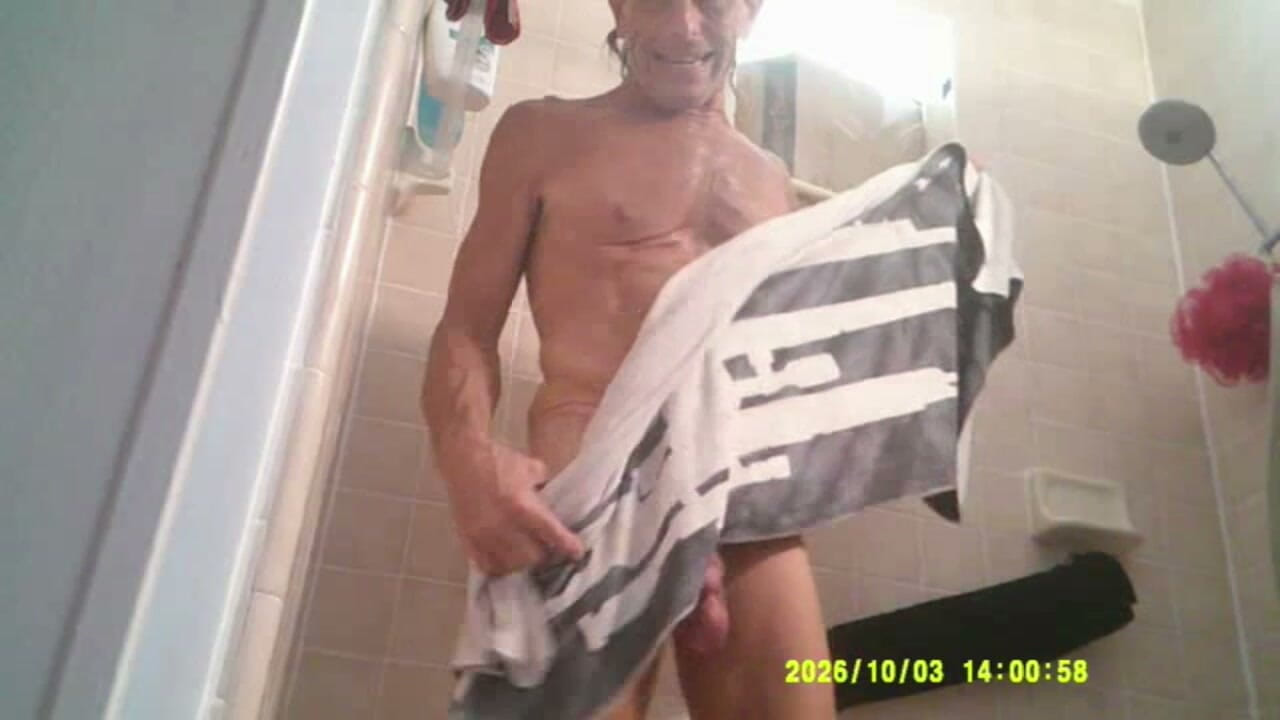 10-3-26 Naked Shower Mowed the Sick Ladies Yard Mowed and W E Ed Wacked My Yard and Fuck Yea More Lol