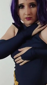 Czy podoba ci się mój kruk cosplay?
