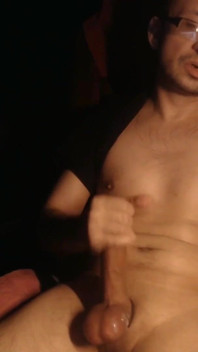 Cumshot From Horny Straight Male