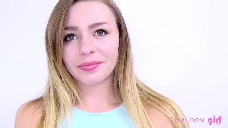 L.A. New Girl: Horny teen Alex Blake gets fucked at porn audition