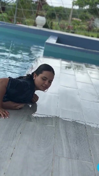 Sex in the Pool with a Big Ass MILF