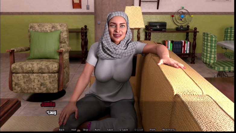 Kitty Gamer: Omas haus 1 Nana ließ mich bei ihr bleiben und fing...
