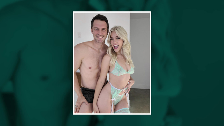 Tommy Wood XXX: Натуральна блондинка з великими цицьками Джазлін Рей трахає великий член