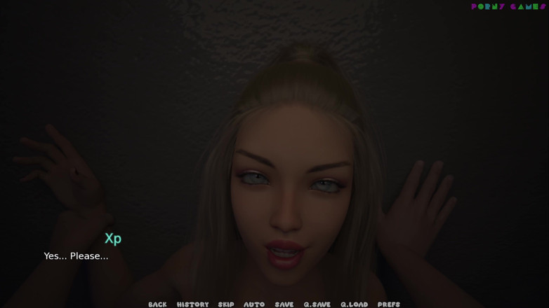 Porny Games: Моя итальянская жена от Hornydogstudio - Stacy входит в игру, минет на парковке 11