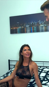 Vittoria, a Beautiful Brunette MILF Addicted to Anal Sex