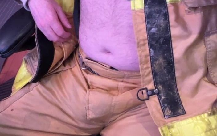 charli: Bunker Gear Cum-2