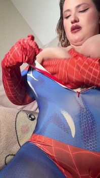 BBW Velký zadek pavoučí coura Prst jí prstí do zadku