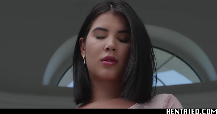 Hentaied: Real life hentai - Cumflation - Lady Dee fucked by aliens with...
