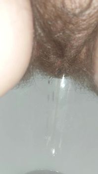 Pee Pissing in the Toilet