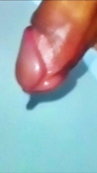 Two-hand Handjob Ends with Thick Cum Dripping in Close-up