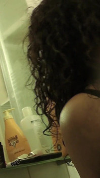 Naughty Shower of a Pretty Black Girl