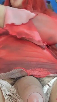 My Latina Tranny Girlfriend Fat Cock Xxl on Valentine's Day Masturbation