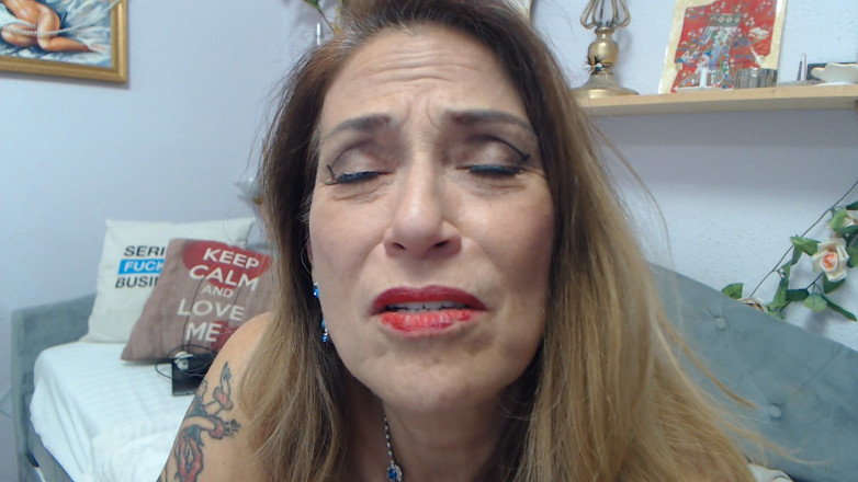 Melissa Johnson: JOI Face Close-up, Gdy Jeżdżę Moim Dildo Analnym!