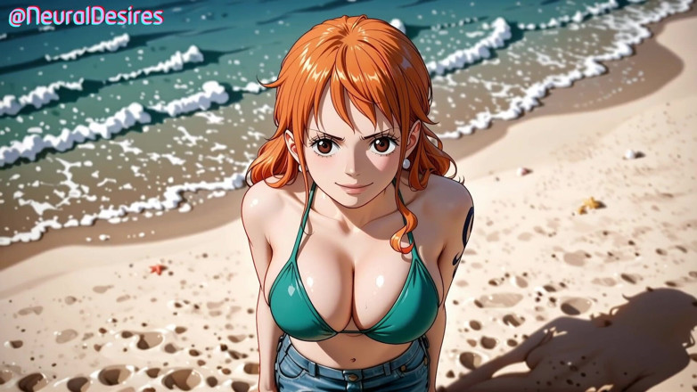 Neural Desires: Nami One海贼王模仿ai生成