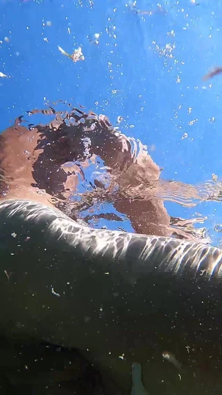 AproductionA: Underwater Anal Sex Cum Eat Mouth Piss
