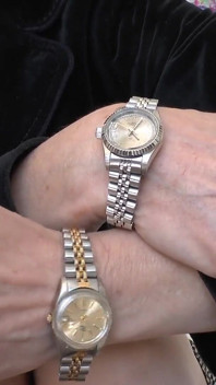 Orologio da polso fetish - caldo gioco di seghe, JOi lady victoria valente