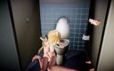 Velvixian: Hentai Bathroom Gloryhole