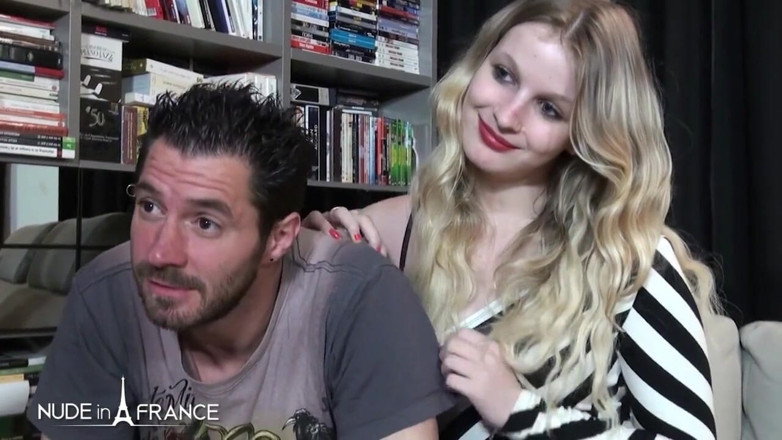 Nude in France: Exclusive: 1st time for this pretty teen blonde lingerie model getting...