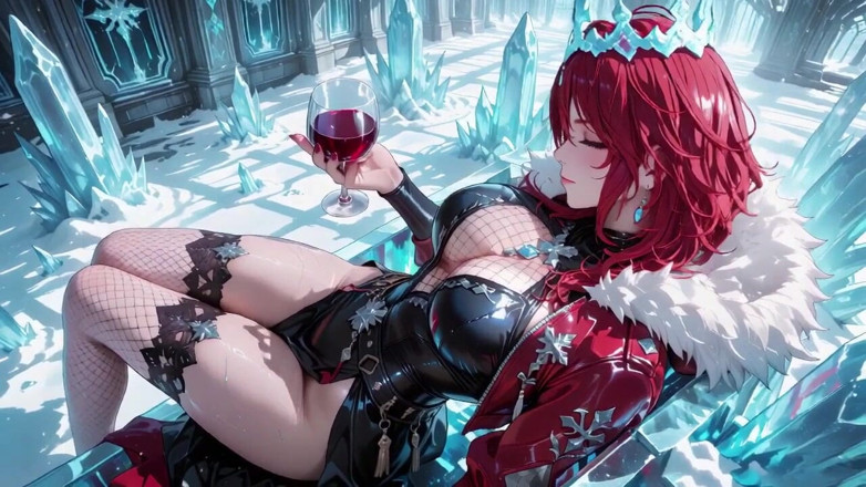 Tay Swift X: Ice Queen unmukt! laal baal, barphila kavach, aur aalsi bedroom...