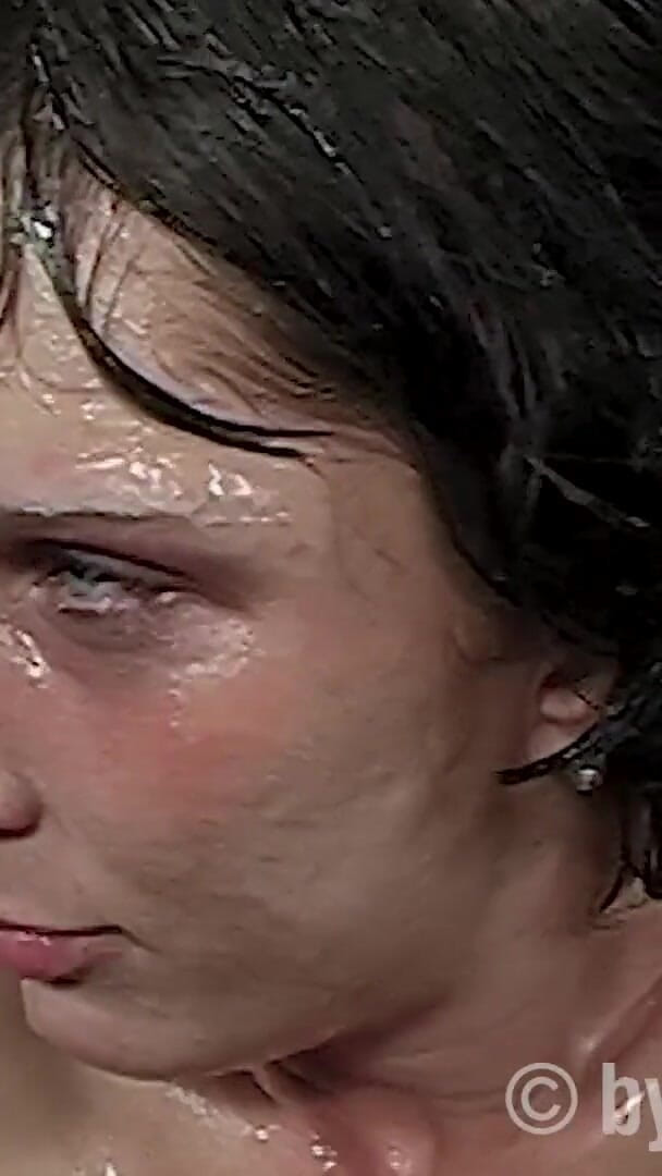 Fetish slut celebrates a piss orgy