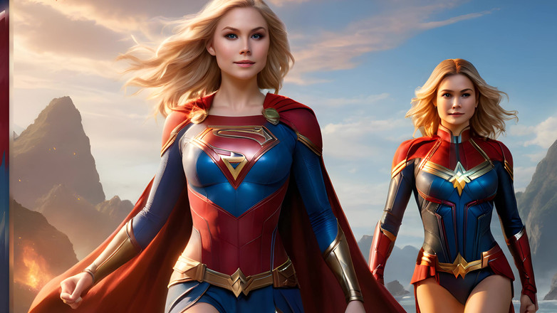 LustRender: Elf Supergirl série 5