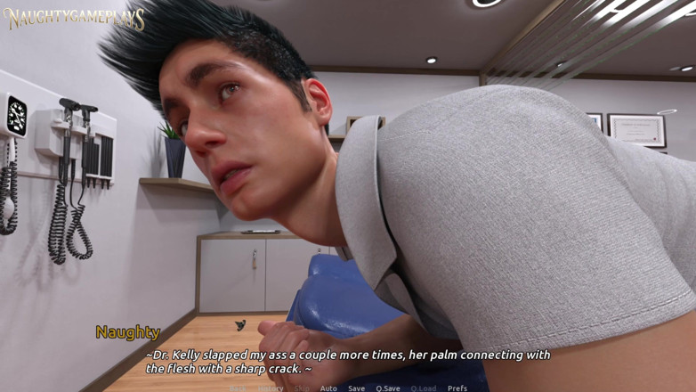 Naughty gameplays trans: Futa Healthcare（第2部分）由fatsocat制作 - Futa Trans操男性的菊花