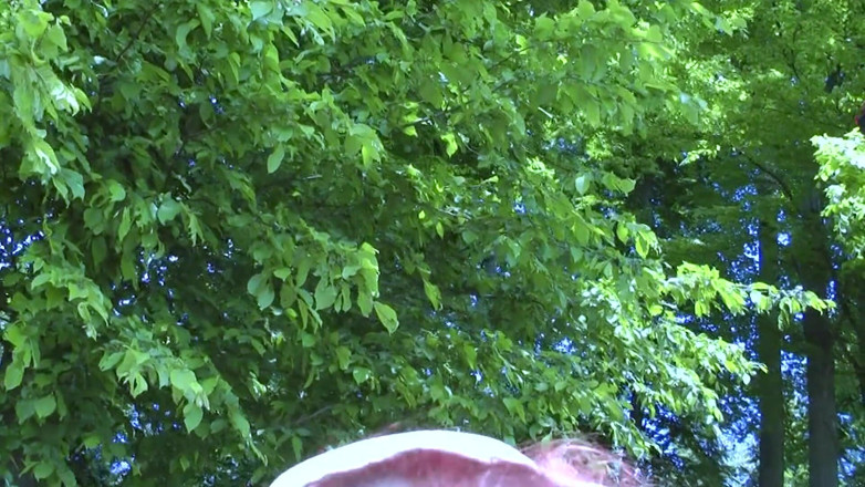 Cumdate: Mature Redhead MILF Rides BBC Outdoors for Facial