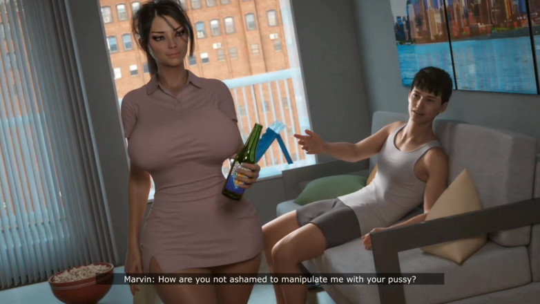 Sex anime taboo: Zdradzająca żona chce dużych piłek