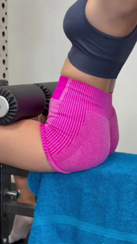 Naomi Pink Gets Special Attention From Her Gym Trainer