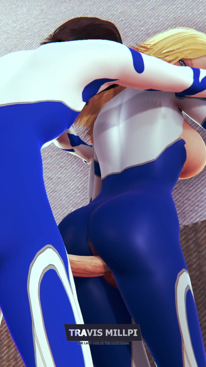 TravisMillpi: La donna invisibile viene scopata con un cazzo elastico. Parodia
