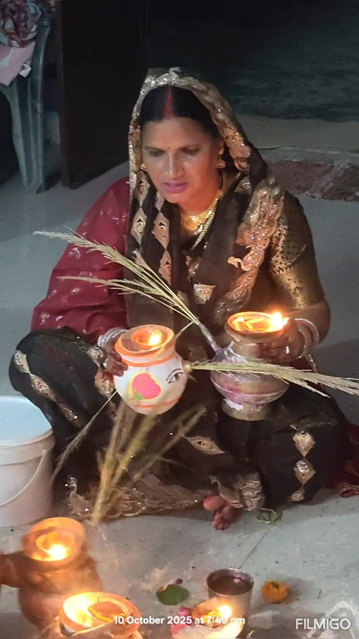 Lustykajolbhabhi: Karwa Chauth night or wedding night