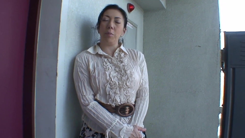 Asiatiques: 亚洲黑发女郎在面试