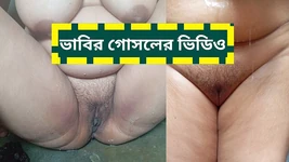 Video de baño de india - sari mojado, grandes tetas en hd