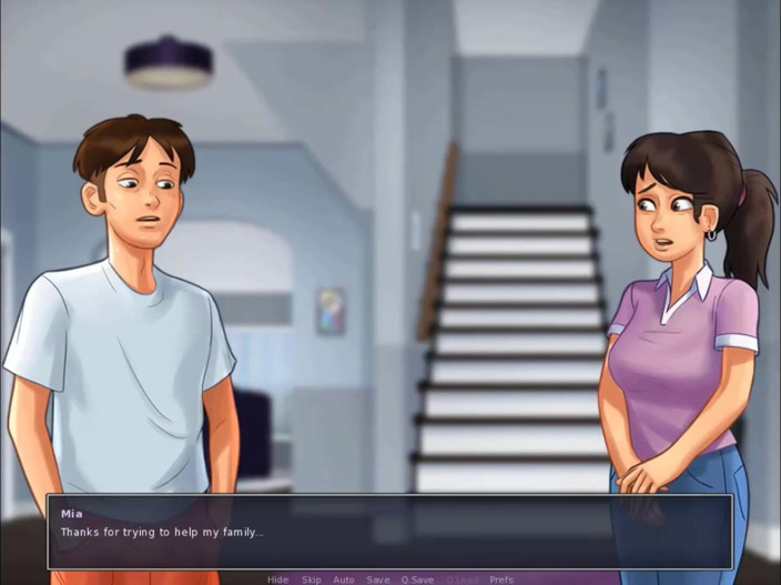 Cartoon Play: Summertime Saga ตอน 201 - BDSM เย็ดนมโตติดกับแม่ม่าย