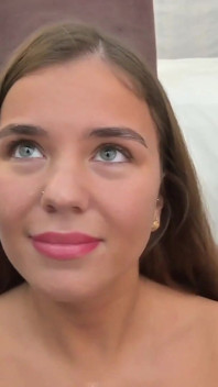 Uji bakat blowjob pertama Jasmine British